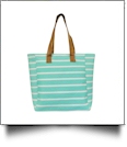 molly stripe large tote