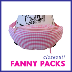 Closeout Fanny Packs