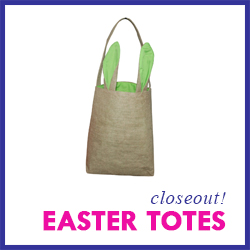 Closeout Easter Totes