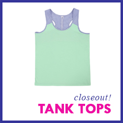 Closeout Tank Tops