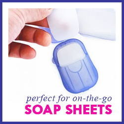 Portable Soap Sheets