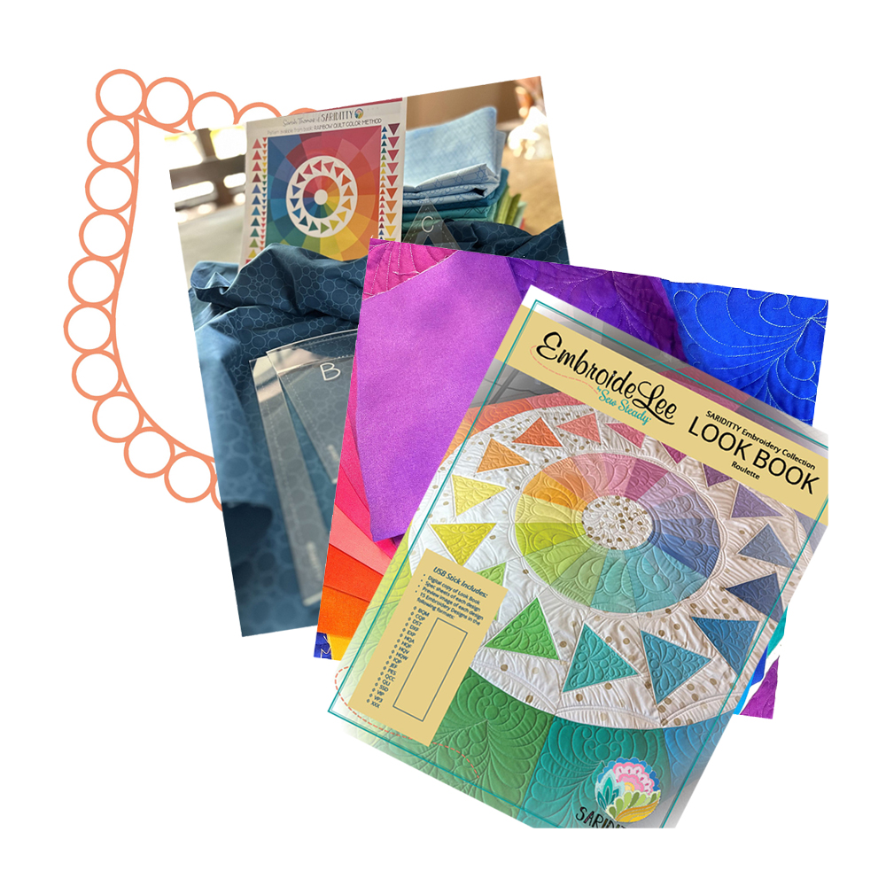 Sariditty - Roulette Quilt Package Launch Bundle