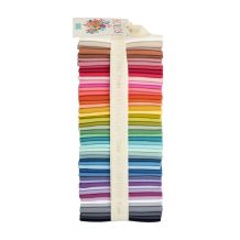 Tilda - Solids Fat Eight Bundle - 50-pieces - 20in x 11in