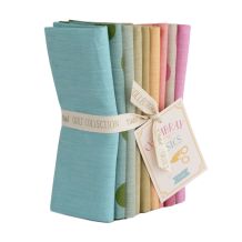 Tilda - Seasonal Chambray Autumn Hues Fat Quarter Bundle - 9-pieces - 20in x 22in