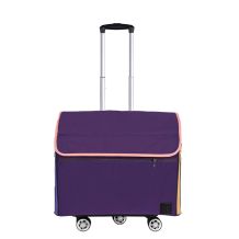 The Goat Tote - The Rolling Goat 2.0 Fold-Flat Sewing Machine Travel Bag + Removable Trolley - Mardi Gras