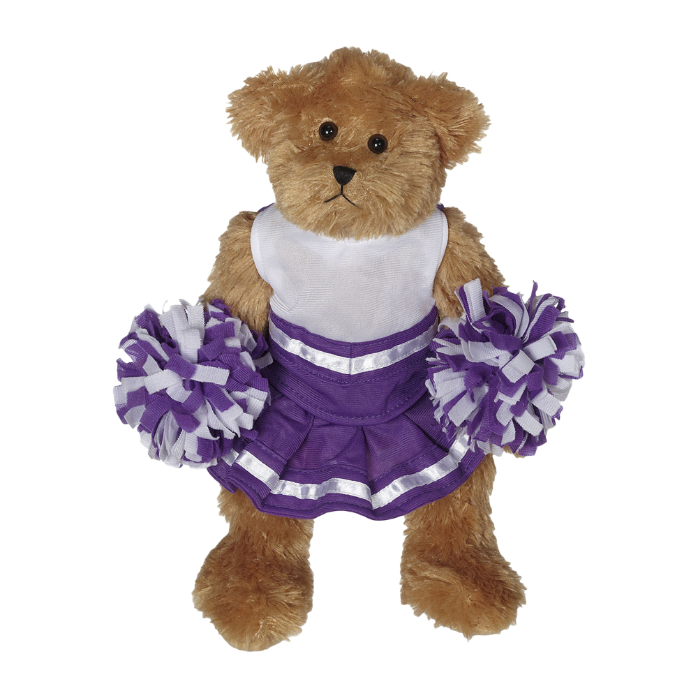 : Pink & White Cheerleader Outfit Teddy Bear Clothes Fit